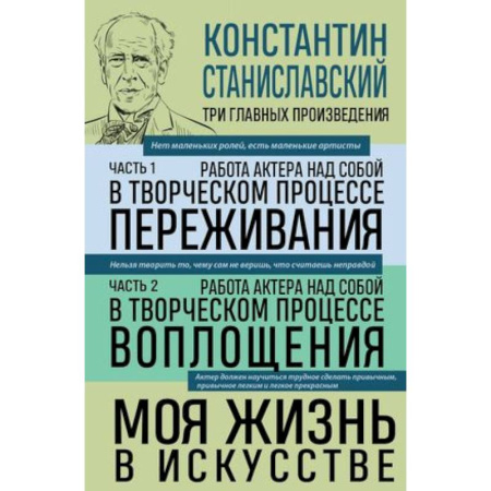 Мемуары, биографии деятелей культуры, искусства, книга Константин Станиславский. Работа актера над собой Части 1 и 2. Моя жизнь в искусстве заказать