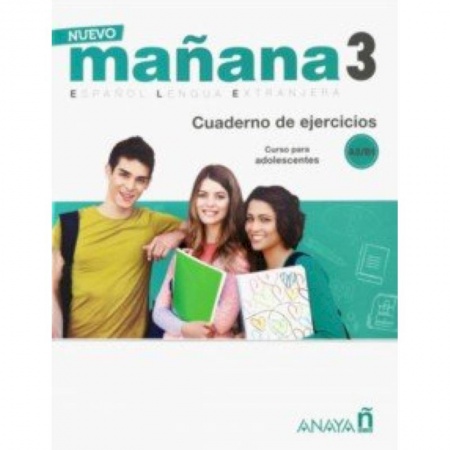 Испанский язык, книга Nuevo Manana 3. Cuaderno de Ejercicios A2/B1 заказать