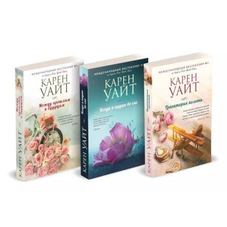 Зарубежный детектив, книга Комплект из 3-х книг (Траектория полета + Когда я падаю во сне + Между прошлым и будущим) заказать