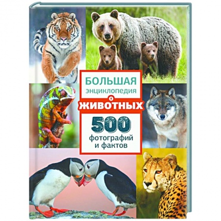 Животный и растительный мир, книга Большая энциклопедия о животных. 500 фотографий и фактов заказать