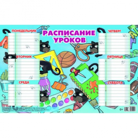 Книги, книга Расписание синее (184х290) заказать