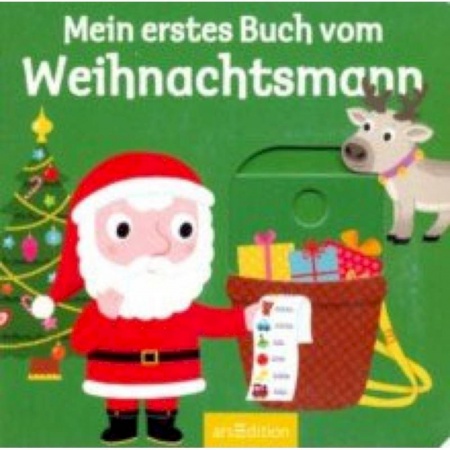 Литература на иностранном языке для детей, книга Mein erstes Buch vom Weihnachtsmann заказать