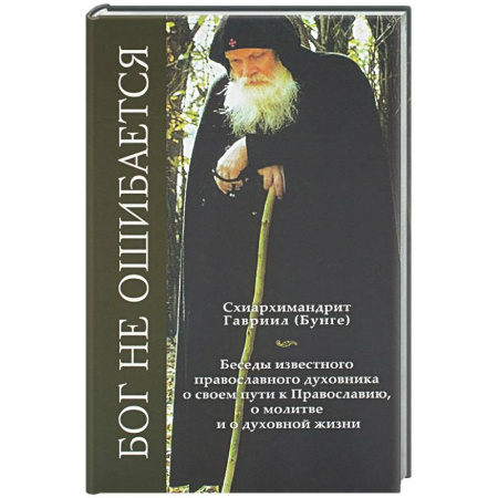 Духовная литература, книга Бог не ошибается. Беседы известного духовника о своем пути к Православию, о молитве и о духовной жизни заказать