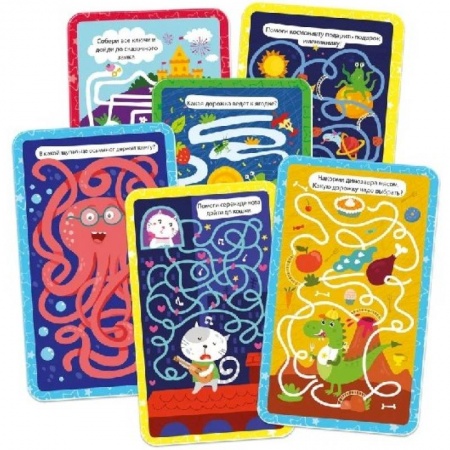 Кроссворды, головоломки, комиксы, книга Веселые лабиринты. Умные карточки заказать