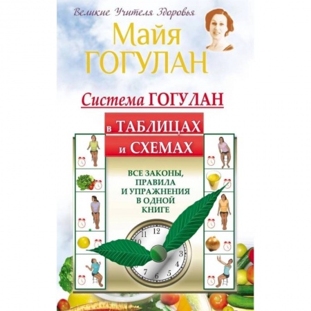 Медицинские энциклопедии и справочники, книга Система Гогулан в таблицах и схемах. Все законы,правила и упражнения в одной книге заказать