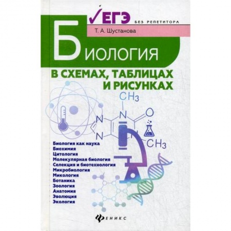 Школьникам и абитуриентам, книга Биология в схемах, таблицах и рисунках заказать