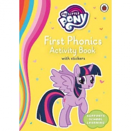 Чтение на английском языке, книга My Little Pony First Phonics Activity Book заказать