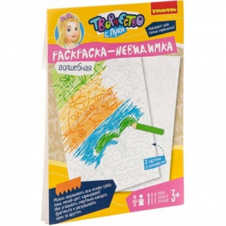 Раскраски на любой вкус, книга Набор для творчества Раскраска - невидимка (ВВ3105) заказать