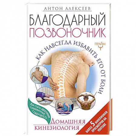 Массаж: лечебный, восточный, книга Благодарный позвоночник. Как навсегда избавить его от боли. Домашняя кинезиология заказать