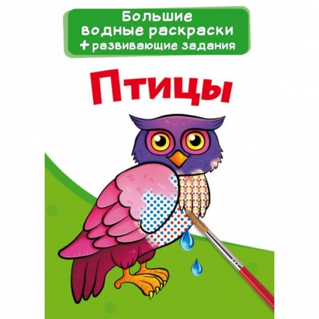 Раскраски на любой вкус, книга Большие водные раскраски. Птицы заказать