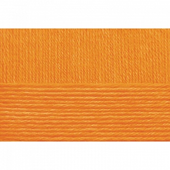 Народная классика. Цвет 485-Жёлтооранжевый. 5x100 г.