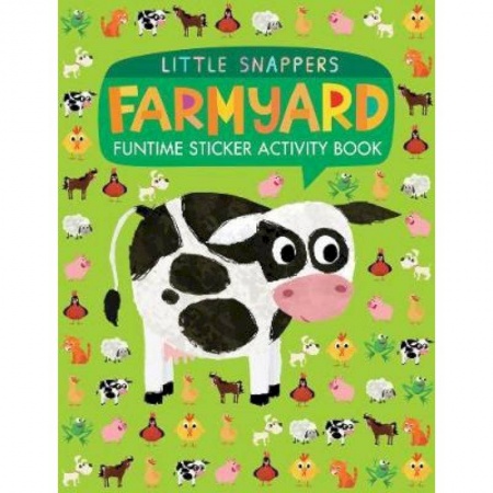 Чтение на английском языке, книга Farmyard. Funtime Sticker Activity Book заказать
