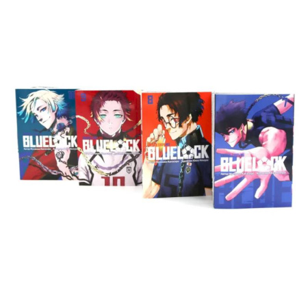 Комиксы. Манга, книга BLUE LOCK: Синяя тюрьма. Книги 7-10 (комплект из 4-х книг) заказать