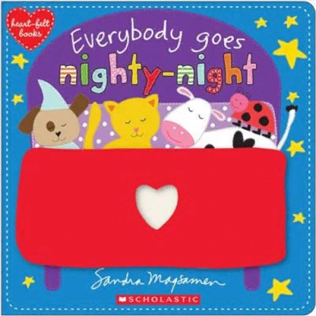 Литература на иностранном языке для детей, книга Everybody Goes Nighty-Night заказать