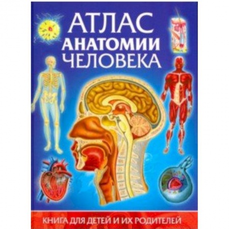 Человек. Земля. Вселенная, книга Атлас анатомии человека. Книга для детей и их заказать