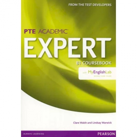 Учебники, самоучители, пособия, книга Expert. PTE Academic. B1. Coursebook + MyEnglishLab заказать
