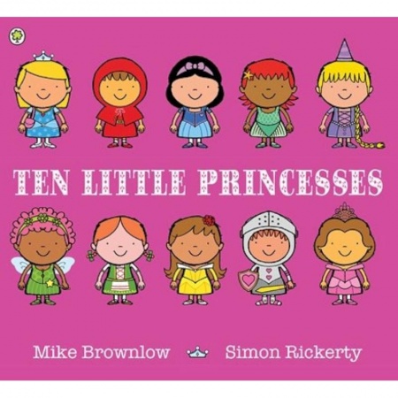 Учебники, самоучители, пособия, книга Ten Little Princesses заказать