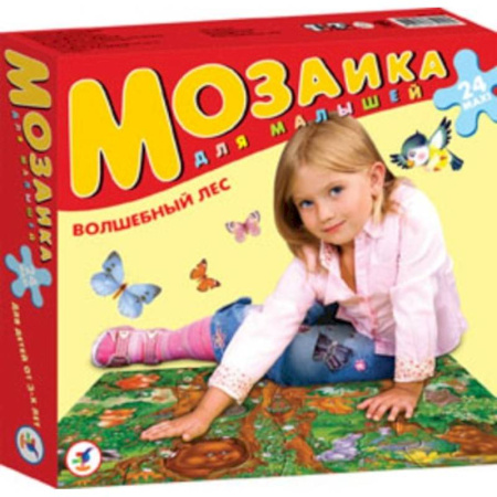 Мозаика для малышей: Волшебный лес.  24 элемента