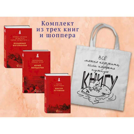 Современная художественная проза, книга Набор 'Великие книги Великой Победы' заказать