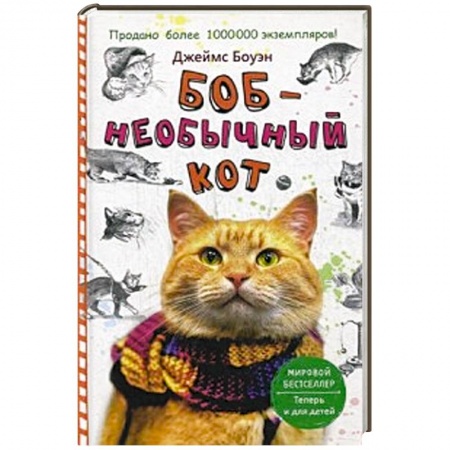 Книги, книга Боб необычный кот заказать