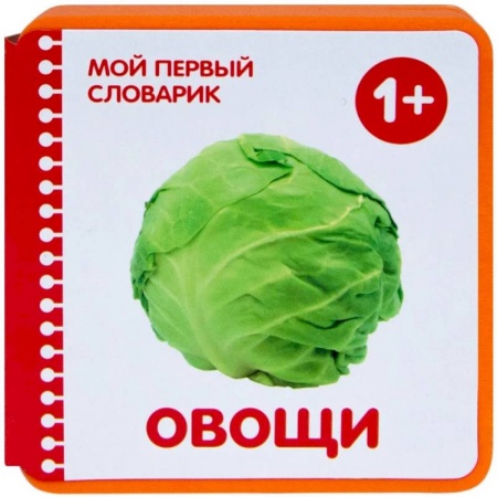 Знакомство с миром, развитие малыша, книга Овощи заказать