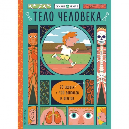 Человек. Земля. Вселенная, книга Тело человека (с окошками) заказать