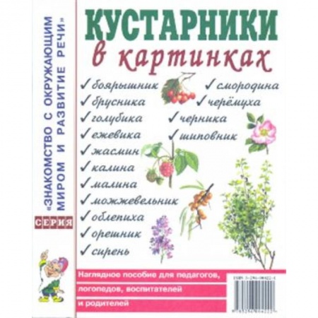 Книги, книга Кустарники в картинках. Наглядное пособие для педагогов, логопедов, воспитателей и родителей заказать