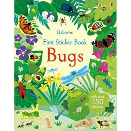Чтение на английском языке, книга First Sticker Book. Bugs заказать