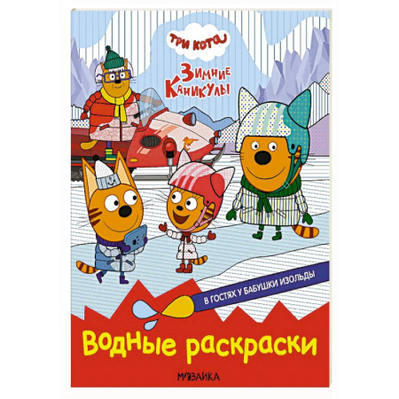 Водные раскраски, книга В гостях у бабушки Изольды заказать