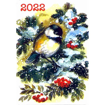 2022г.Календарик карманный,ассорти (штучно) 2022г.Календарик карманный,ассорти (штучно)