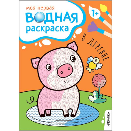 Водные раскраски, книга В деревне заказать