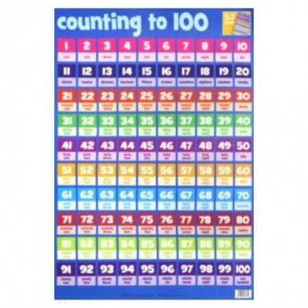 Книги, книга Counting to 100 chart заказать