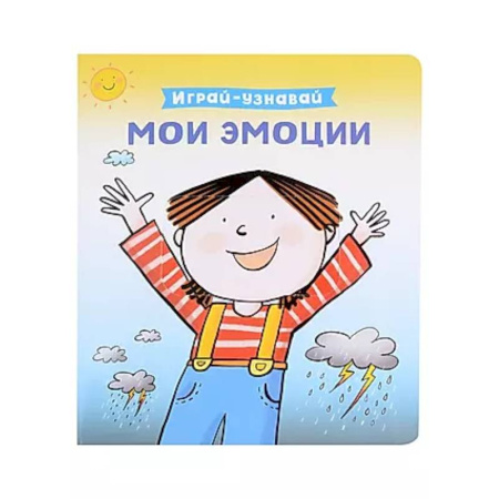 Знакомство с миром, развитие малыша, книга Мои эмоции. Познавательная книга-игрушка с задвижкой заказать