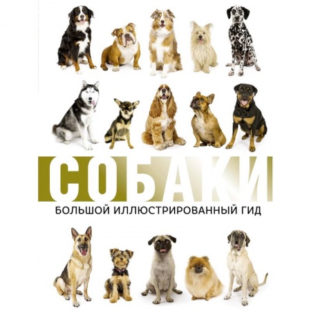 Породы собак, книга Собаки. Большой иллюстрированный гид заказать