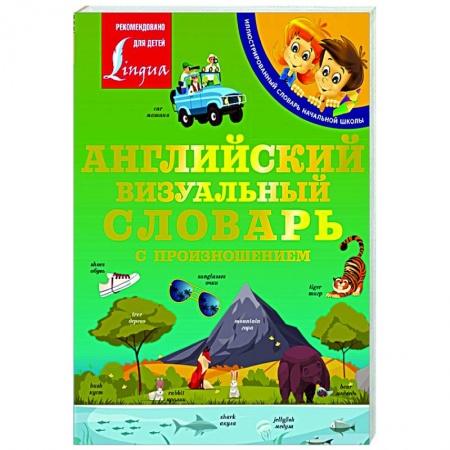 Английский язык, книга Английский визуальный словарь с произношением заказать